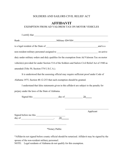 91309476-affidavit-exemption-from-ad-valorem-tax-on-motor-vehicles-soldier-madisoncountyal