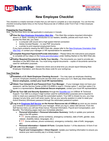 91584-fillable-us-bank-new-employee-checklist-form