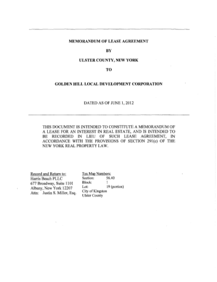 92388460-memorandum-of-lease-agreement-by-ulster-county-to-ghldc-ulstercountyny