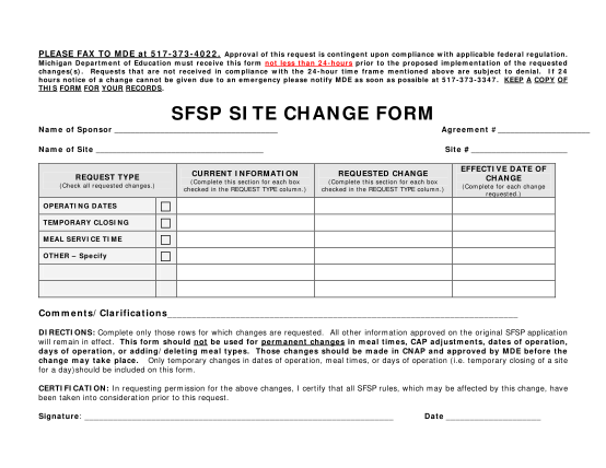 92473124-sfsp-site-change-form-michigan