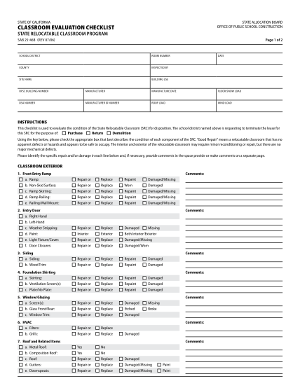 92533113-classroom-evaluation-checklist-state-of-california-documents-dgs-ca