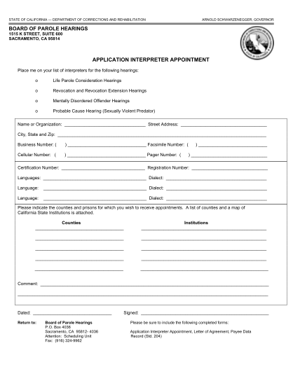 92713814-application-interpreter-appointment-california-department-of-cdcr-ca
