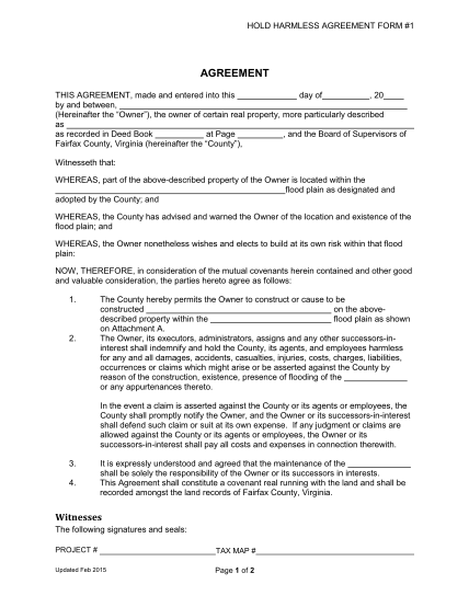 92867616-hold-harmless-agreement-form-1-agreement-this-agreement-made-and-entered-into-this-day-of-20-by-and-between-hereinafter-the-owner-the-owner-of-certain-real-property-more-particularly-described-as-as-recorded-in-deed-book-at-page
