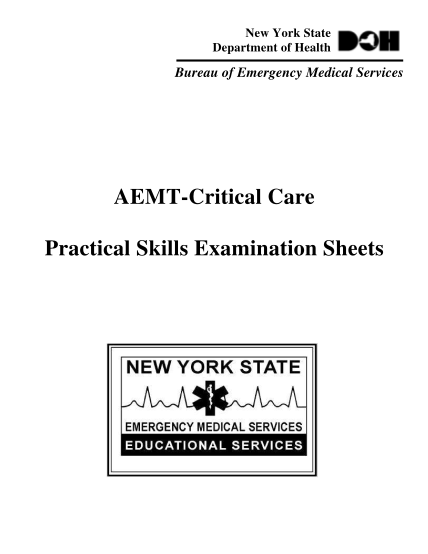 14 New York State Bureau Of Ems - Free To Edit, Download & Print | CocoDoc