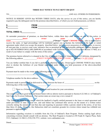 94643394-oakland-3-day-notice-to-pay-rent-or-quit