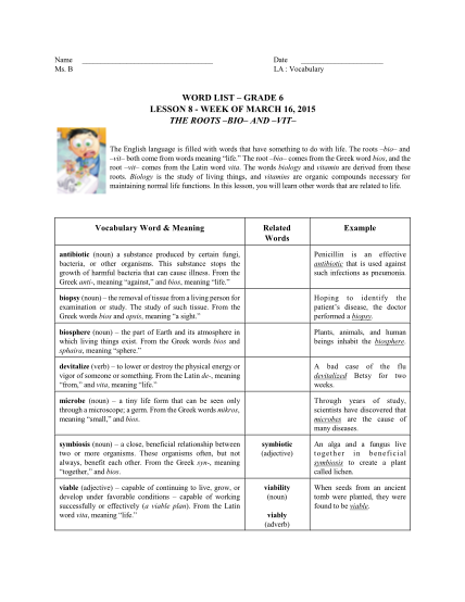 94655181-word-list-grade-6-lesson-8-week-of-march-16-2015