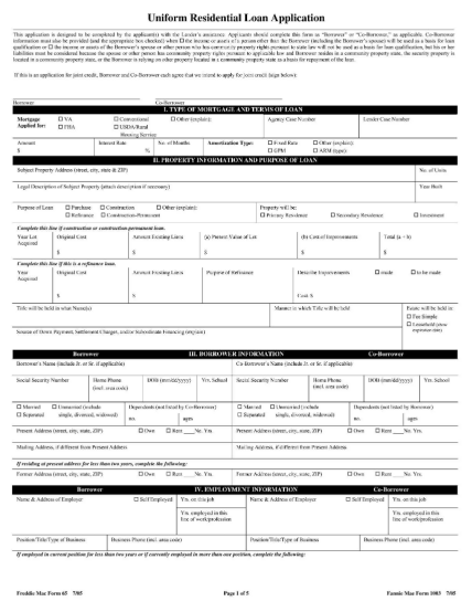 95255-fillable-2005-uniform-residential-loan-application-form-fillable