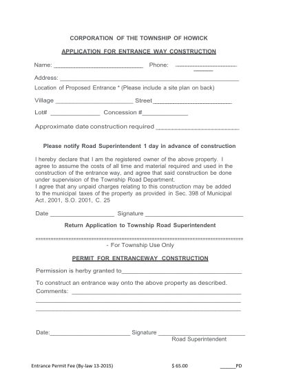 95289399-application-for-entrance-permit-township-of-howick-town-howick-on