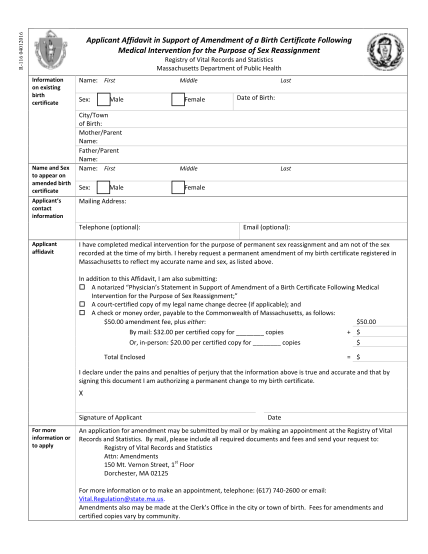 95512090-applicant-affidavit-amendment-of-a-birth-certificate-following-mass