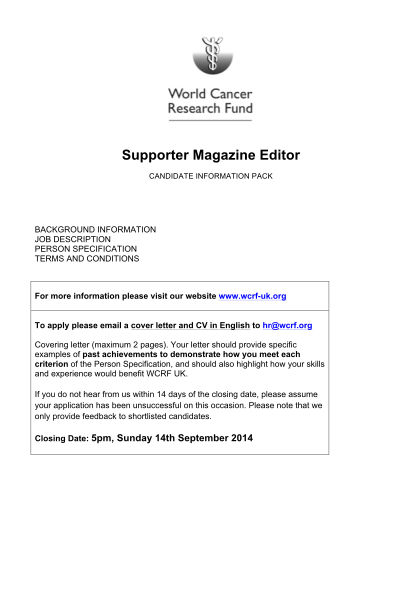 95686147-supporter-magazine-editor-world-cancer-research-fund