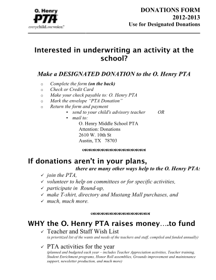 95955551-designated-donation-form-o-henry-middle-school-ohenrypta