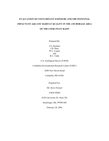 96421526-evaluation-of-contaminant-exposure-and-the-potential-impacts-on-aquatic-habitat-quality-in-the-anchorage-area-of-the-cook-inlet-basin-cook-inlet-basin-cerc-usgs