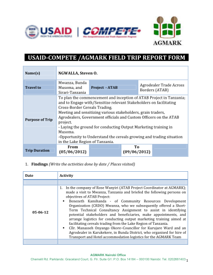 96423242-usaid-compete-agmark-field-trip-report-form-pdf-usaid