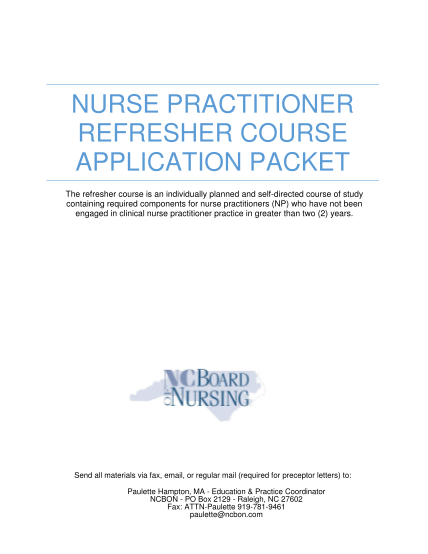 96464090-nurse-practitioner-refersher-course-application-packet