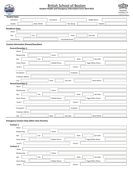 78 Emergency Contact Form Template Word Free To Edit Download 