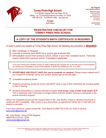 96686338-fillable-torrey-pines-high-school-registrar-form
