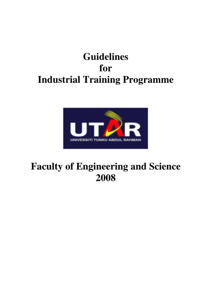 97091163-guidelines-for-industrial-training-programme-faculty-of-engineering-bb