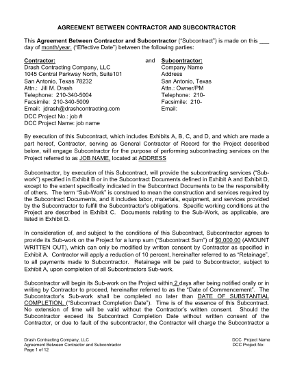 97312123-dcc-agreement-between-contractor-and-subcontractor-short-form-final-last-revised-9-18-12
