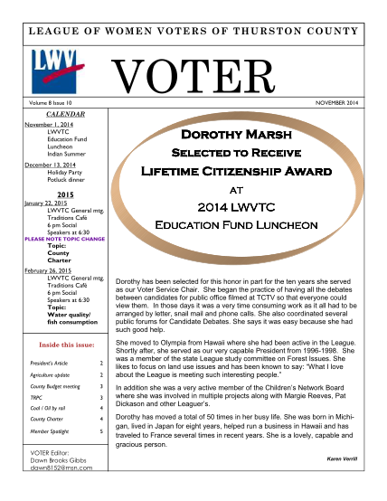 97670832-league-of-women-voters-of-thurston-county-voter-volume-8-issue-10-november-2014-calendar-november-1-2014-lwvtc-education-fund-luncheon-indian-summer-dorothy-marsh-selected-to-receive-december-13-2014-holiday-party-potluck-dinner-lifet