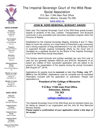 97771614-john-m-kerr-bursary-award-application-2014doc-iscwr