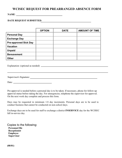 97829649-wcisec-request-for-prearranged-absence-form
