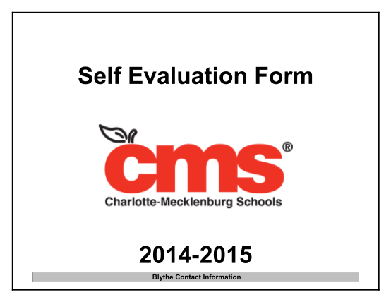 98203372-self-evaluation-form-template-2014-2015-schools-cms-k12-nc
