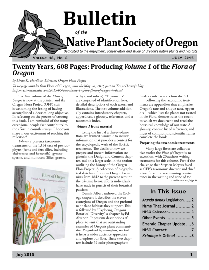 98723989-bulletin-of-the-native-plant-society-of-oregon-dedicated-to-the-enjoyment-conservation-and-study-of-oregon-s-native-plants-and-habitats-volume-48-no-npsoregon