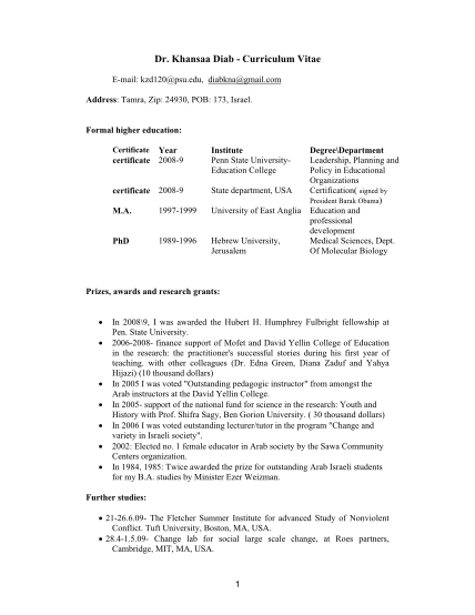 106 Curriculum Vitae Template Word Page 4 - Free To Edit, Download 