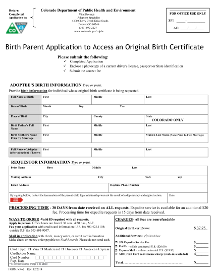 99224497-birth-parent-application-to-access-an-original-birth-certificate-colorado