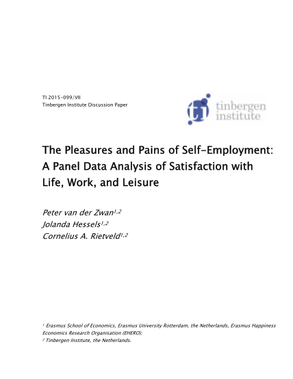 99376911-the-pleasures-and-pains-of-self-employment-index-of-tinbergen