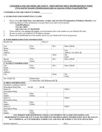 99497144-uhc-medicare-part-d-claim-reimbursement-form