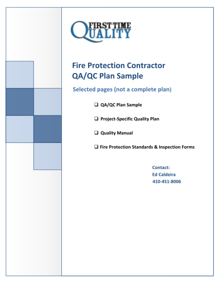 99814682-fire-protection-contractor-qaqc-plan-sample-selected-hubspot
