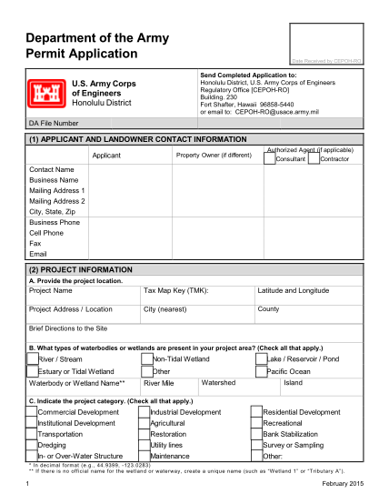 99830158-department-of-the-army-permit-application
