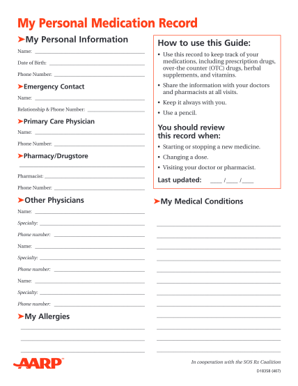 aarp-medical-record-form