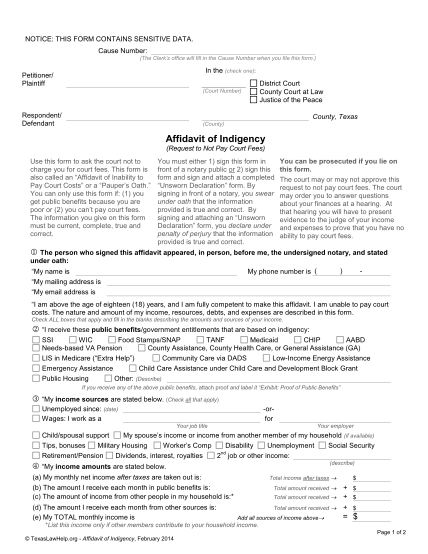affidavit-indigency-form