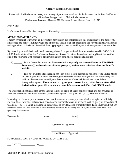 affidavit-regarding-citizenship-form