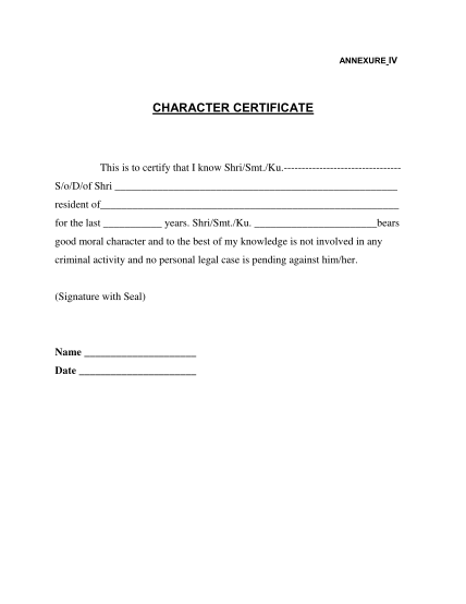 antecedent-certificate