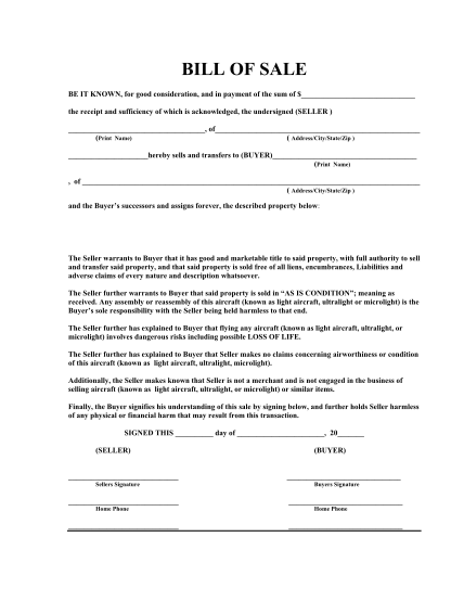 bill-of-sale-without-warranties-form