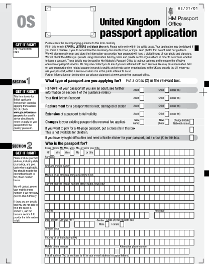 british-passport-application-form