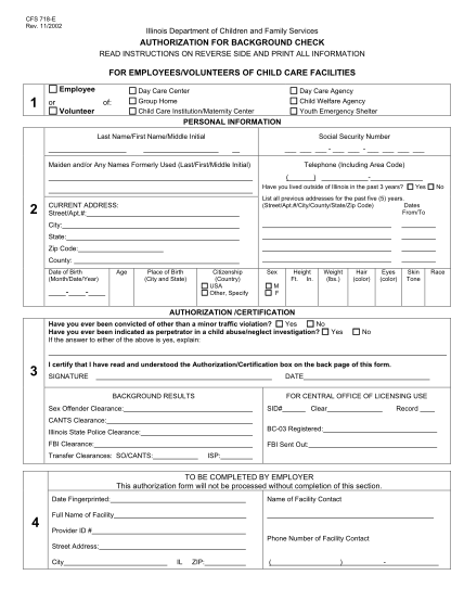 11 Free Printable Background Check Forms Free To Edit Download And Print Cocodoc 2296