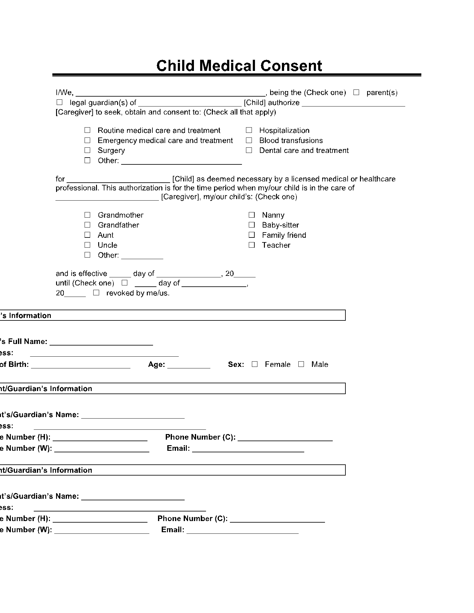 39 Medical Authorization Form Free To Edit Download Print CocoDoc