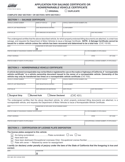 61 Vehicle vessel Transfer And Reassignment Form Page 4 Free To Edit 