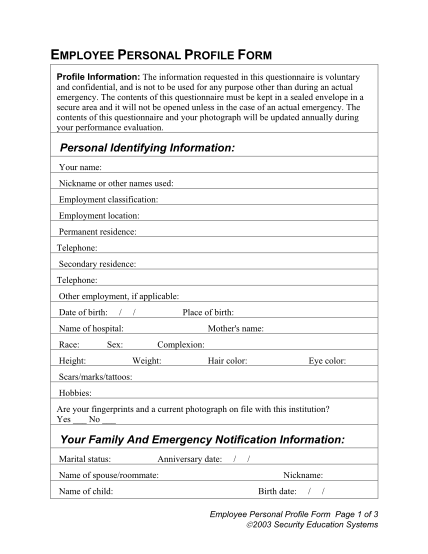 employee-information-form