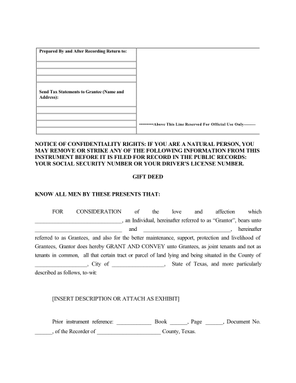 24 Warranty Deed Texas Page 2 Free To Edit Download And Print Cocodoc 4386