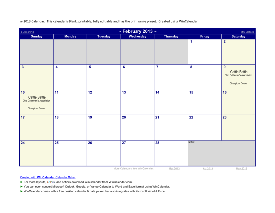 37 blank monthly calendar template page 3 - Free to Edit, Download ...