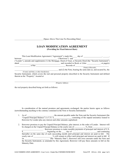 form-loan-modification-agreement