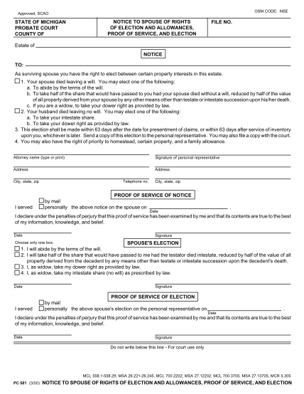 14 Probate Forms Free To Edit Download And Print Cocodoc 8108
