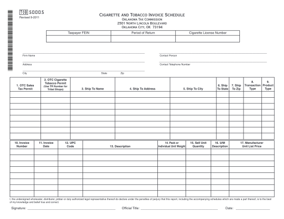 form-tob-50005