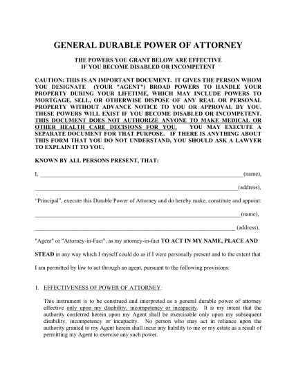 general-power-of-attorney-form