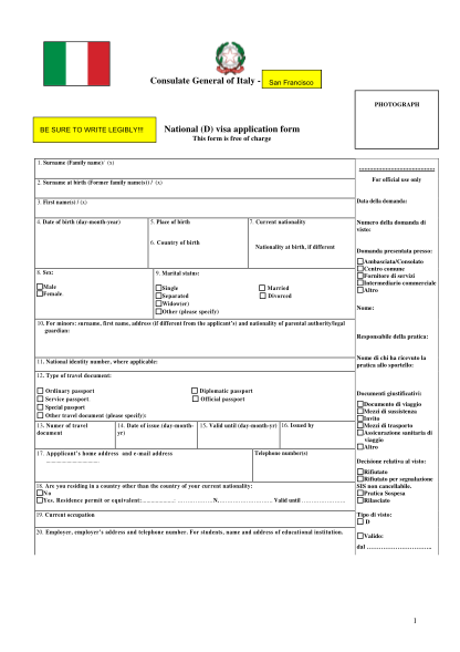 italy-visa-application-form